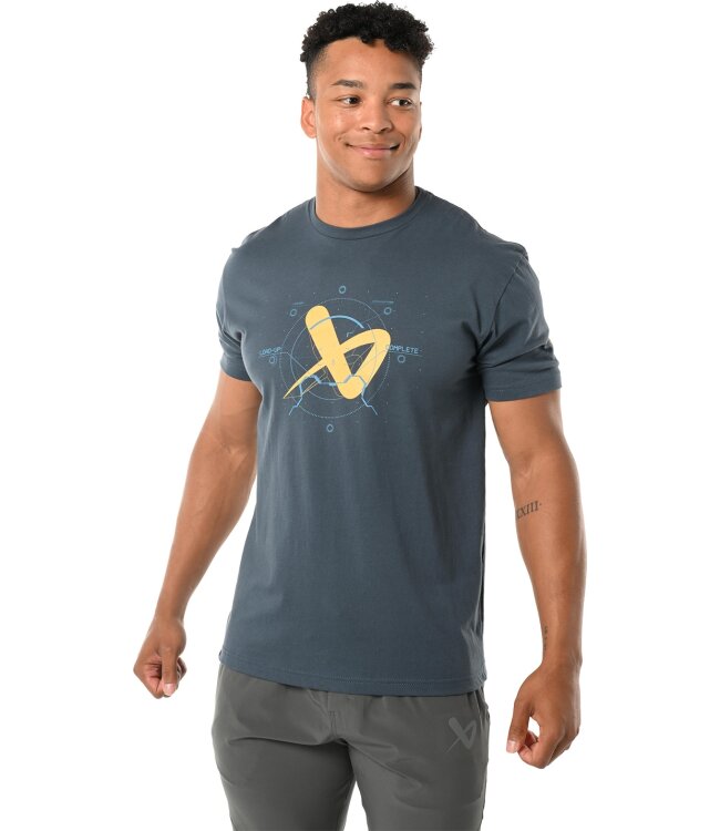 BAUER Tee UPLOAD - blau - Sr.