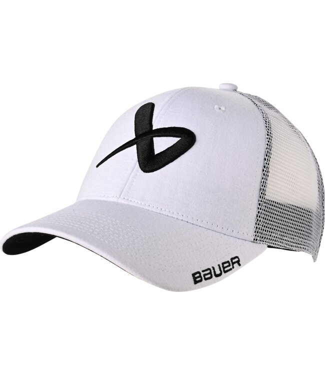 BAUER Core Adjustable Cap - weiß - Sr