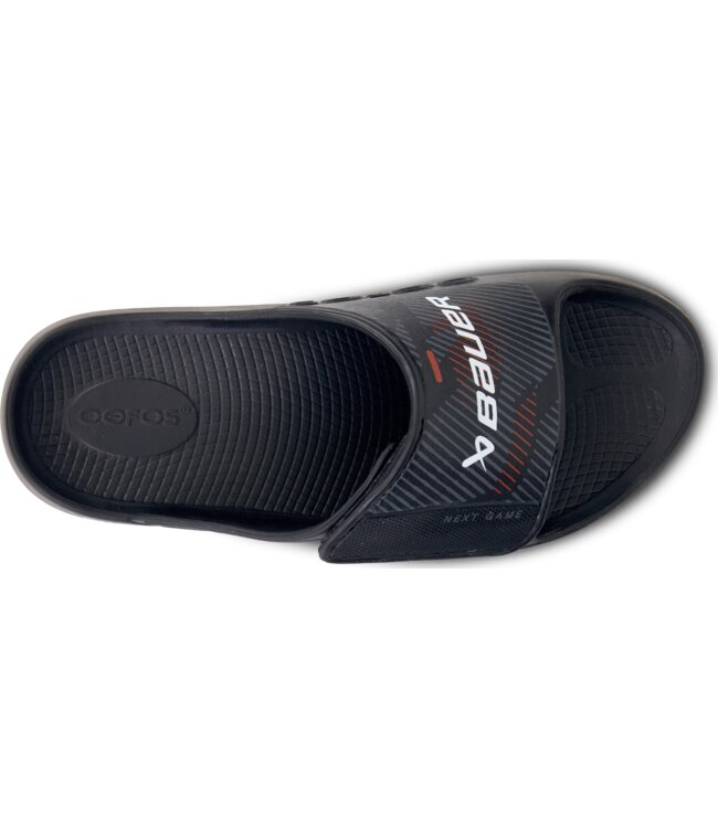 BAUER OOFOS® Sport Flex Slide - schwarz - Sr.