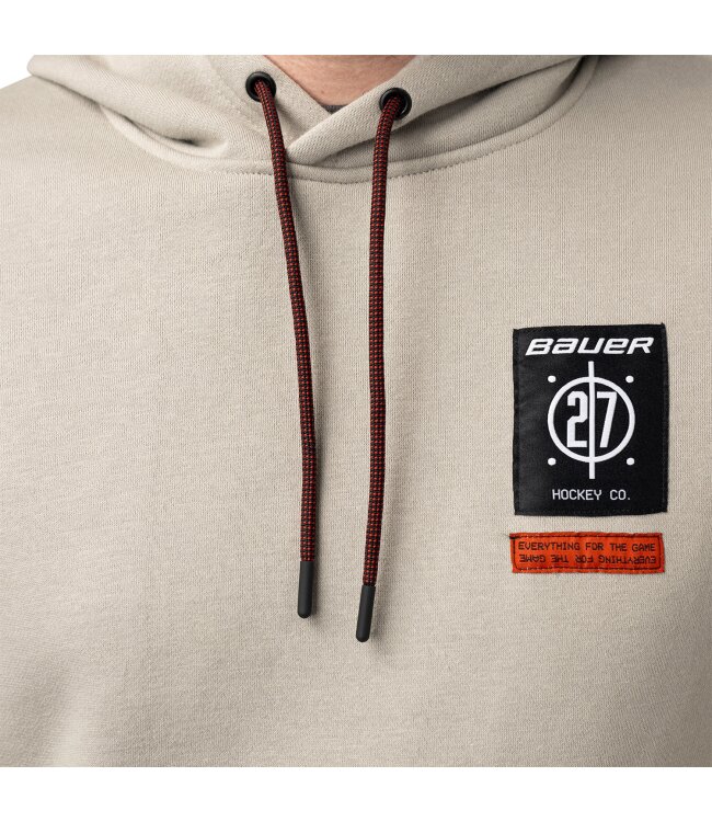 BAUER Lined Fleece Hoodie - grau - Sr.