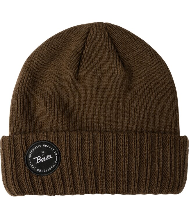 BAUER Toque Knit Patch - braun - Sr.