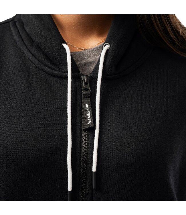 BAUER Damen Team Full Zip - schwarz - Sr.