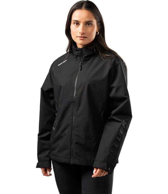 BAUER Damen Team Lightweight Jacke - schwarz - Sr.