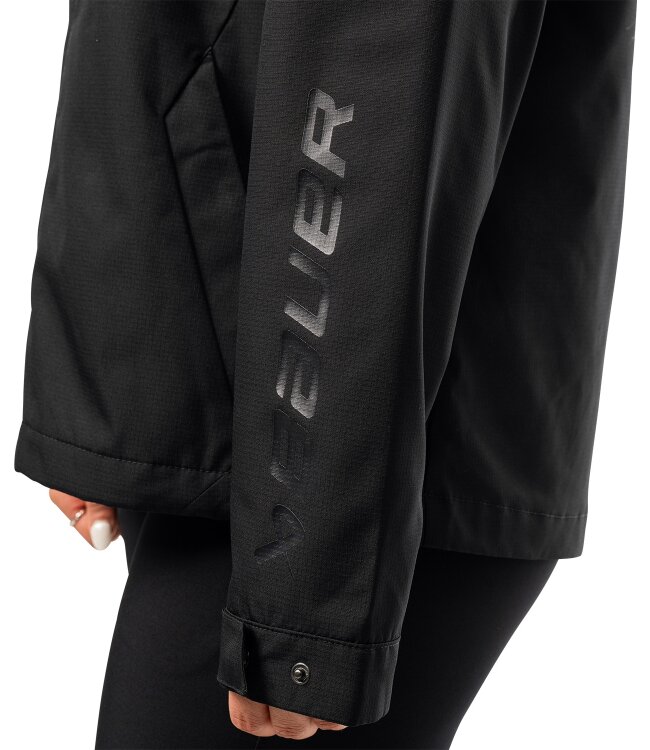 BAUER Damen Team Lightweight Jacke - schwarz - Sr.