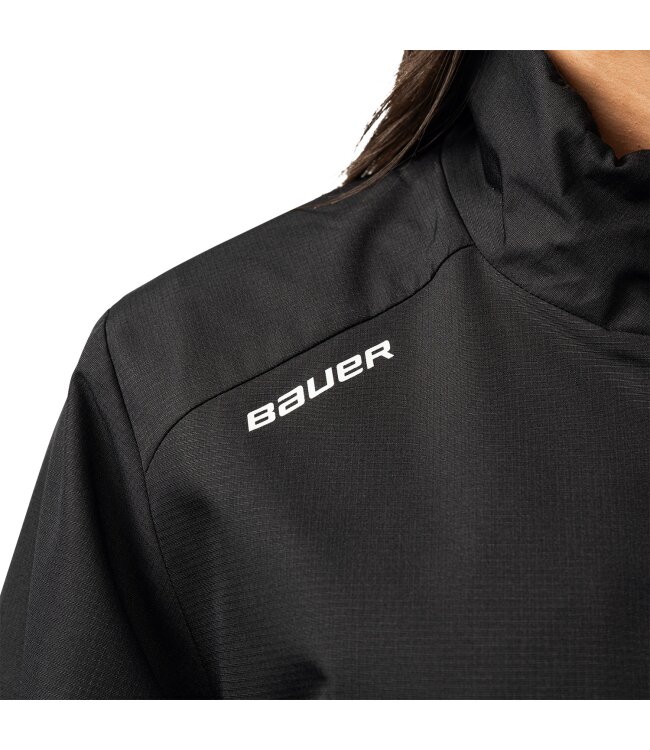 BAUER Damen Team Lightweight Jacke - schwarz - Sr.