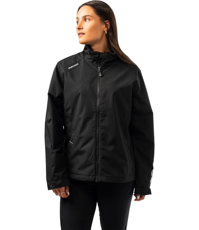 BAUER Damen Team Lightweight Jacke - schwarz - Sr.