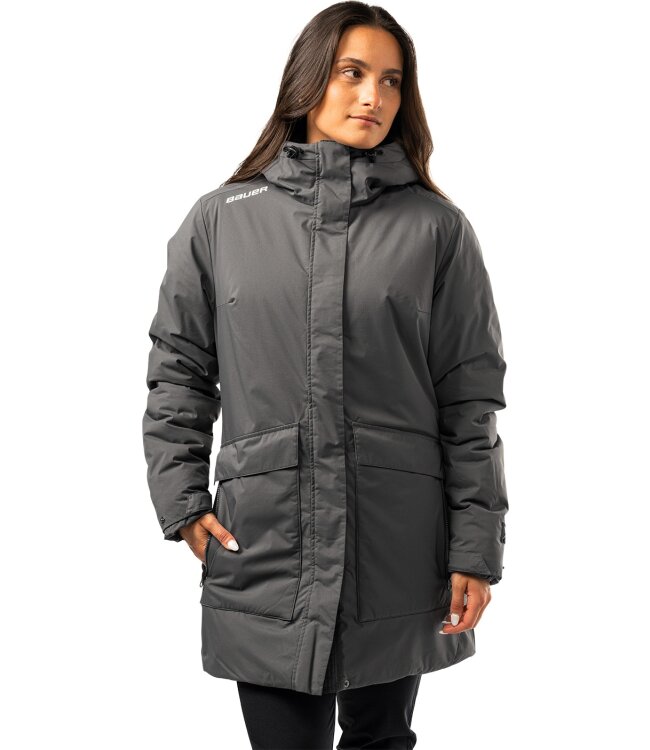BAUER Damen Team Travel Coat - grau - Sr.