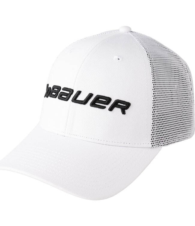 BAUER Core Adj. Cap - weiß - Sr.