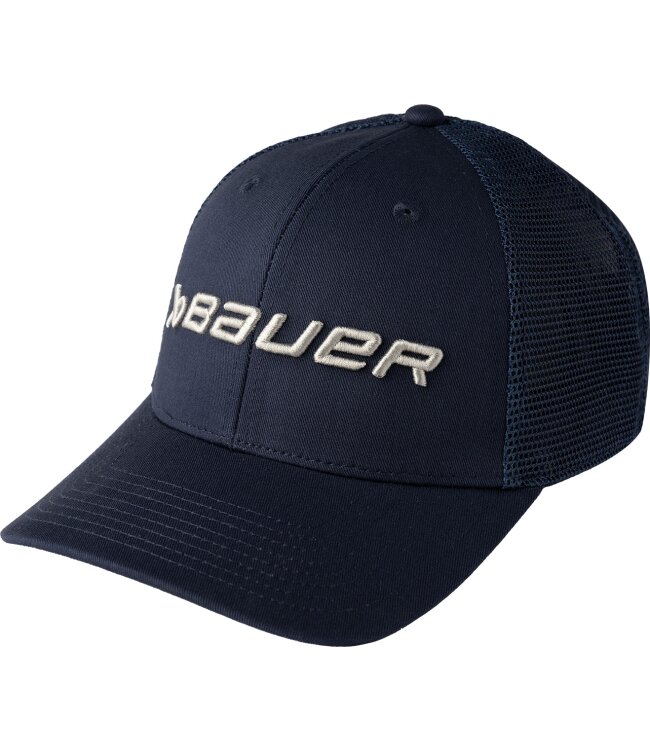 BAUER Core Adj. Cap - marine - Sr.