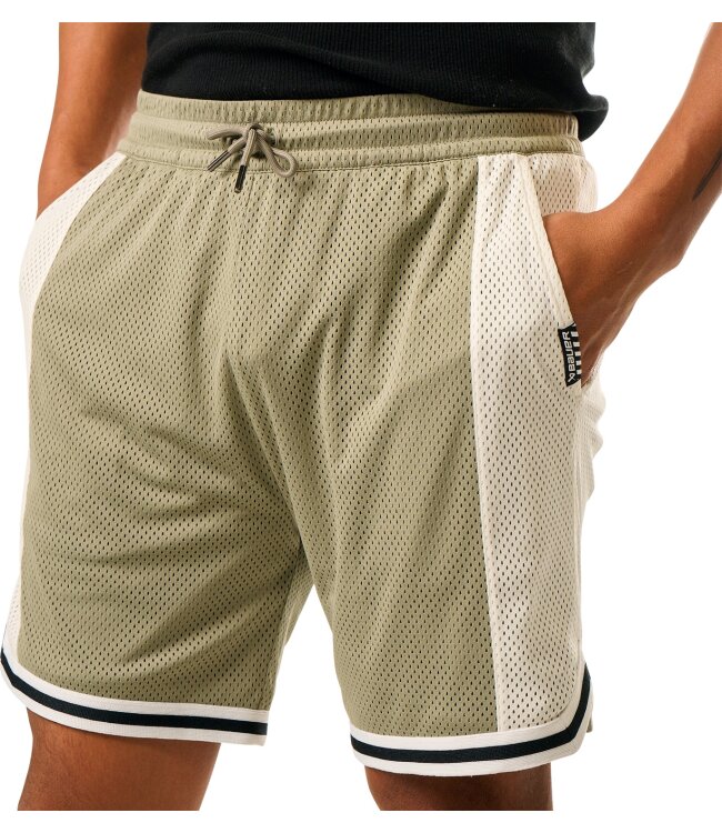 BAUER Mesh Shorts - egret - Sr.