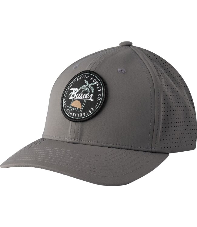 BAUER Perforamce Hat - volcano grey - Sr.
