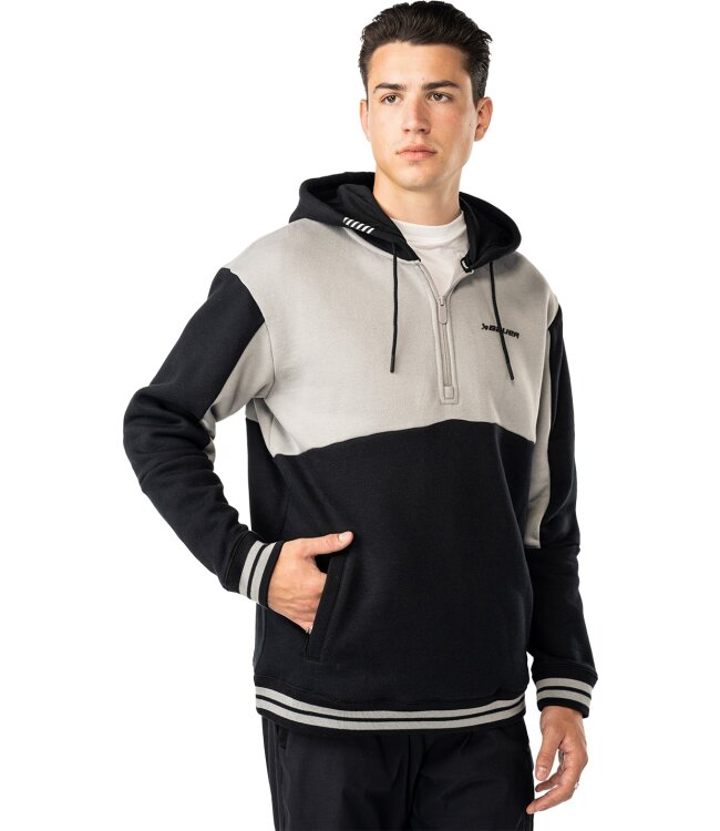 BAUER Novelty Hoodie - schwarz/grau - Sr.