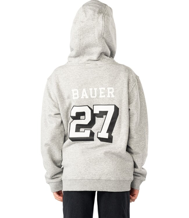 BAUER Ultimate Hoodie - grau meliert - Yth.