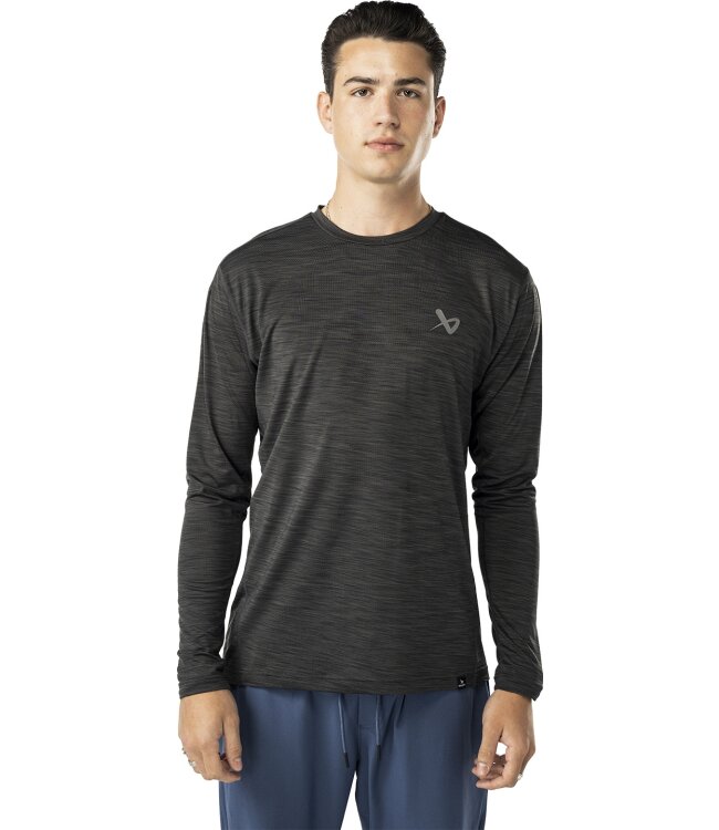 BAUER FLC Core LS Tech Tee - grau - Sr.