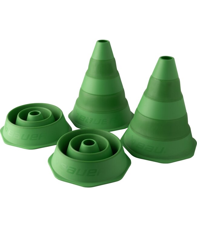 BAUER Collapsible Training Cones - 4 Pack