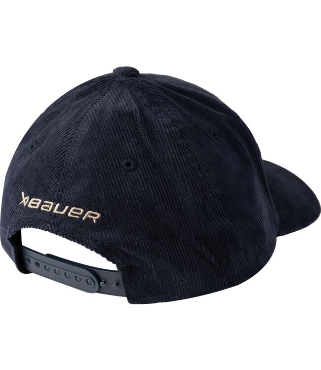 BAUER Corduroy Cap - marine - Sr.