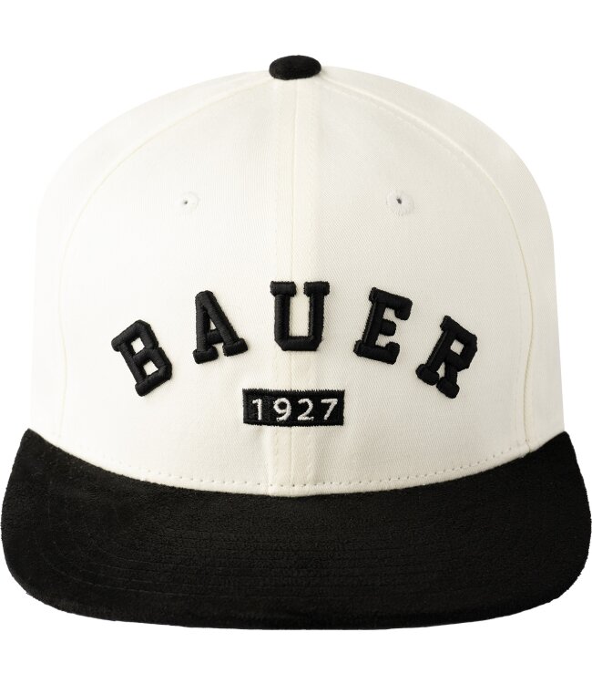 BAUER Suede Snapback Cap - egret - Sr.