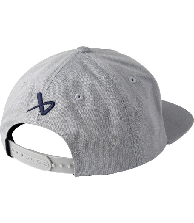 BAUER Collegiate Snapback Cap - grau meliert - Sr.