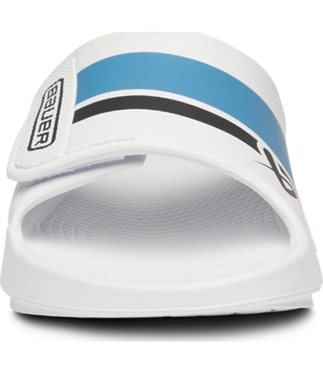 BAUER OOFOS® Sport Flex Slide - weiß/blau - Sr.