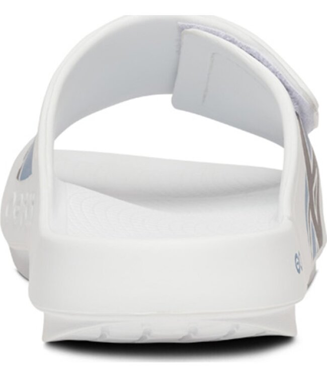 BAUER OOFOS® Sport Flex Slide - weiß/blau - Sr.