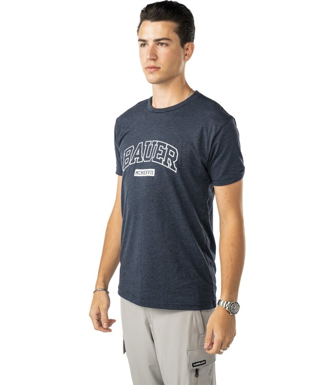 BAUER SS Graphic Tee - marine - Sr.