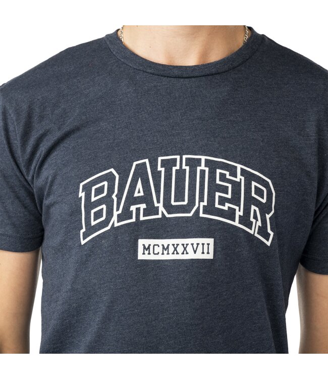 BAUER SS Graphic Tee - marine - Sr.