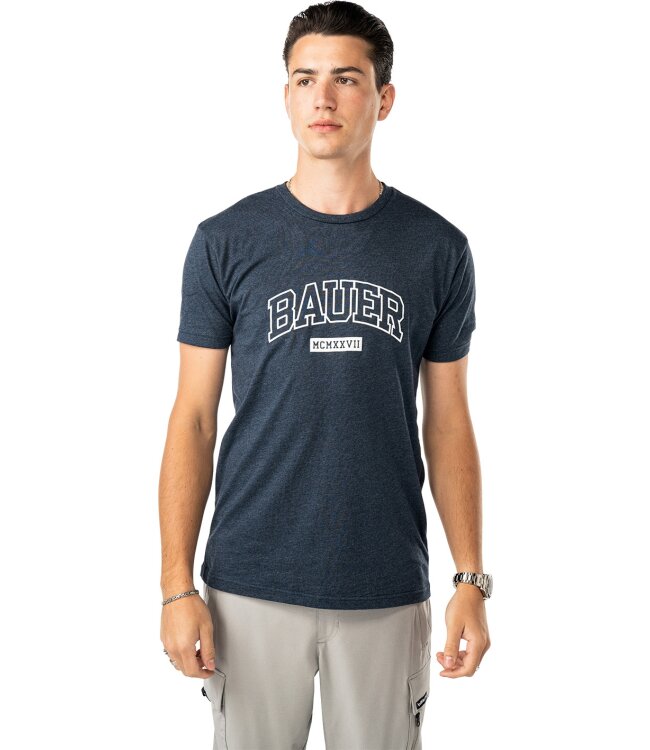 BAUER SS Graphic Tee - marine - Sr.