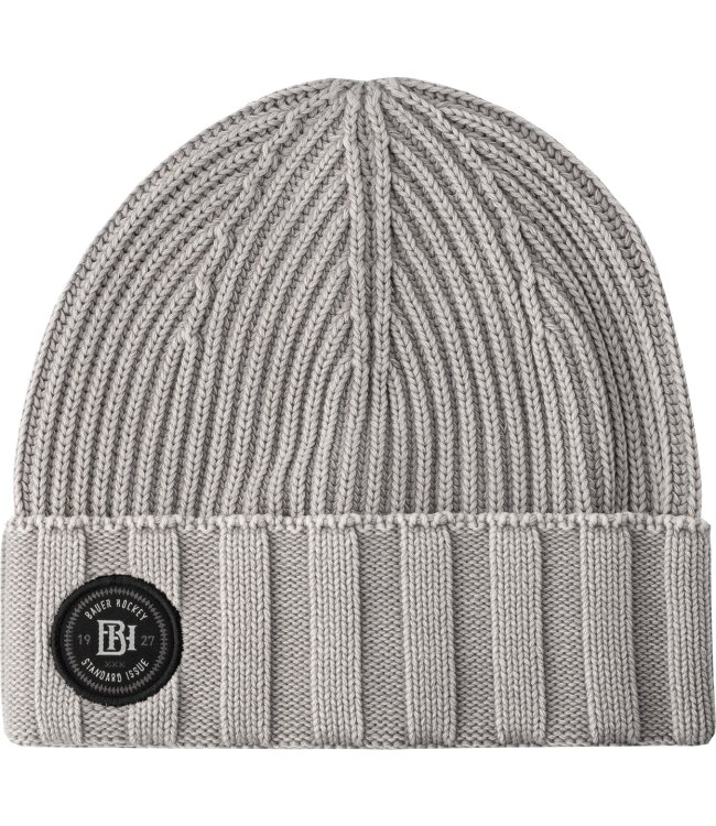 BAUER Damen Ribbed Knit Toque - grau - Sr.