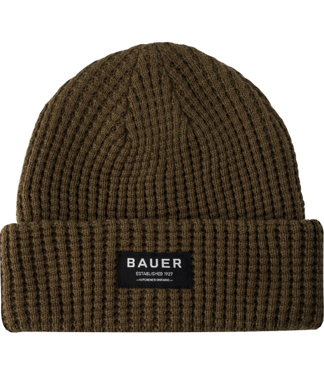 BAUER Knit Waffle Toque - braun - Sr.