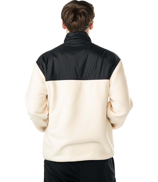 BAUER Polarfleece Pullover - schwarz/cremefarben - Sr.