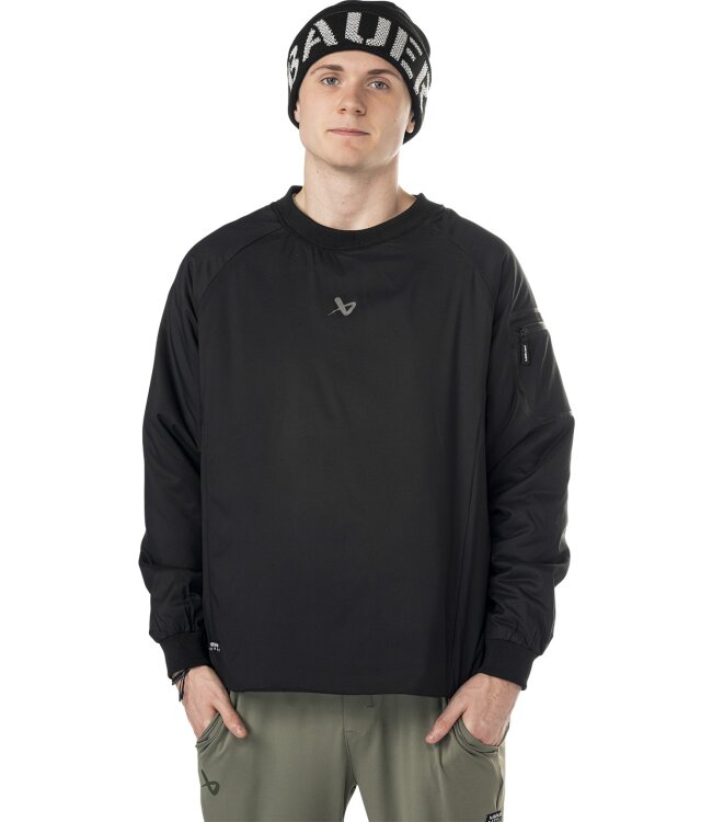 BAUER Filled Crewneck - schwarz - Sr.