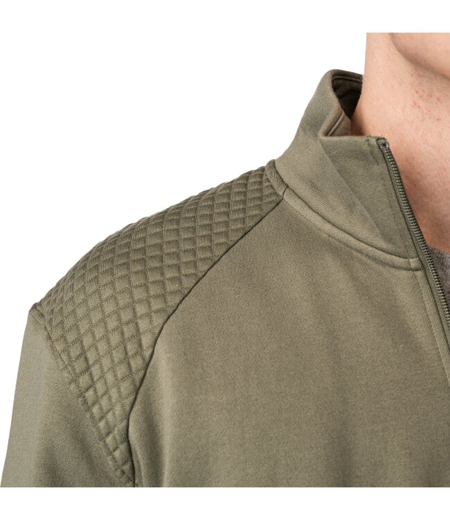 BAUER Quilted 1/4 Zip - basil - Sr.