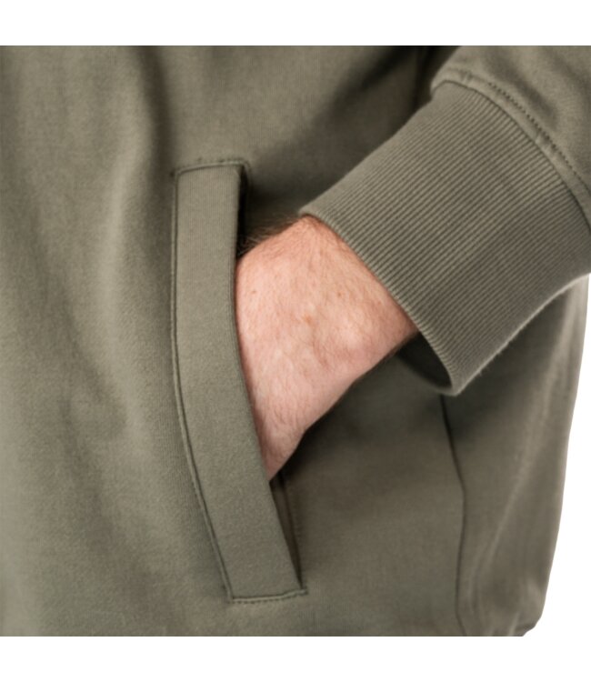 BAUER Quilted 1/4 Zip - basil - Sr.