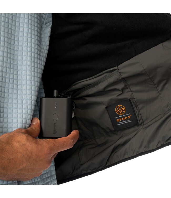 BAUER/ORORO® Heated Weste - schwarz - Sr.