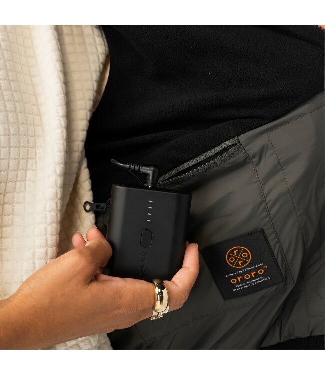 BAUER/ORORO® Damen Heated Weste - schwarz - Sr.