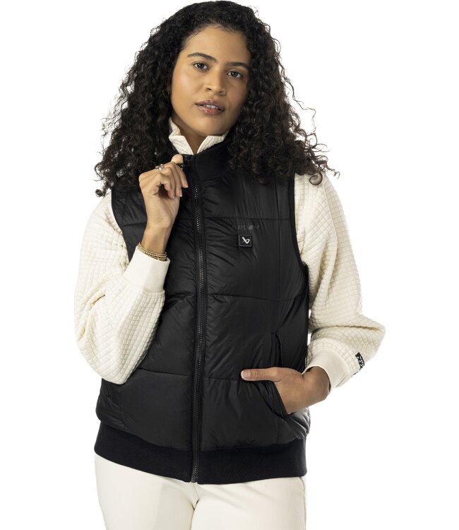 BAUER/ORORO® Damen Heated Weste - schwarz - Sr.