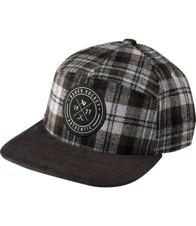 BAUER Plaid Snpaback - grau - Sr.