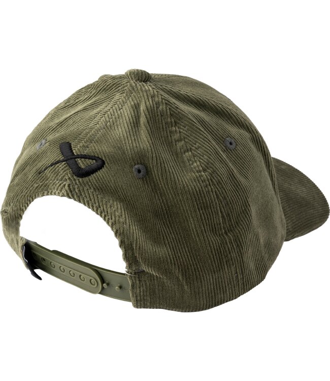 BAUER Corduroy Snapback - olivegrün - Sr.