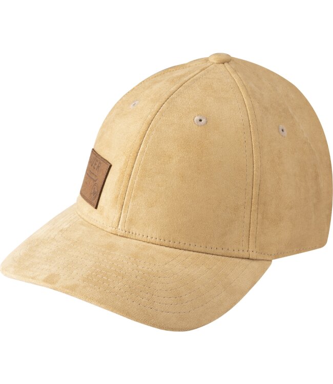 BAUER Suede Snapback - tan - Sr.