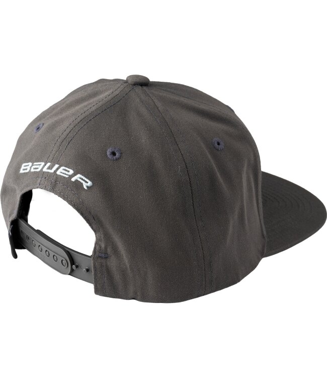 BAUER Crackle Og Snapback - dunkelgrau - Yth.