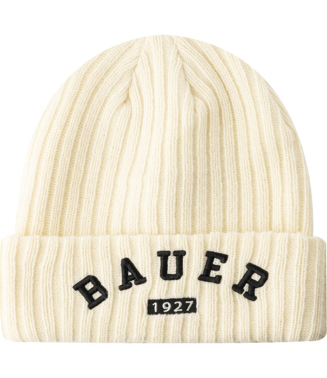 BAUER Ribbed Knit Toque - cremefarben - Sr.