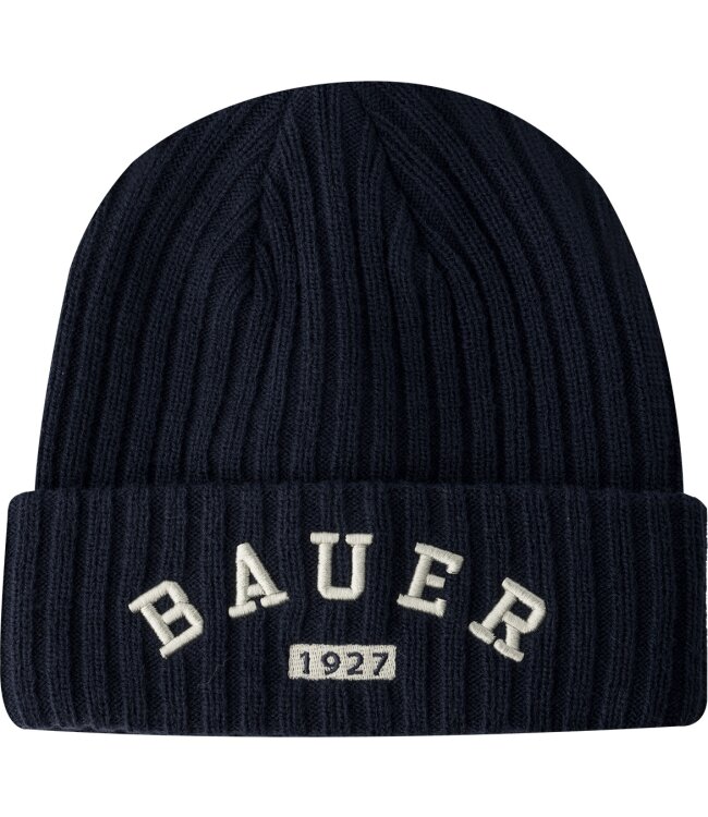 BAUER Ribbed Knit Toque - marine - Sr.