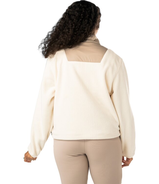 Bauer Damen Polarfleece 1/2 Zip - cremefarben - Sr.