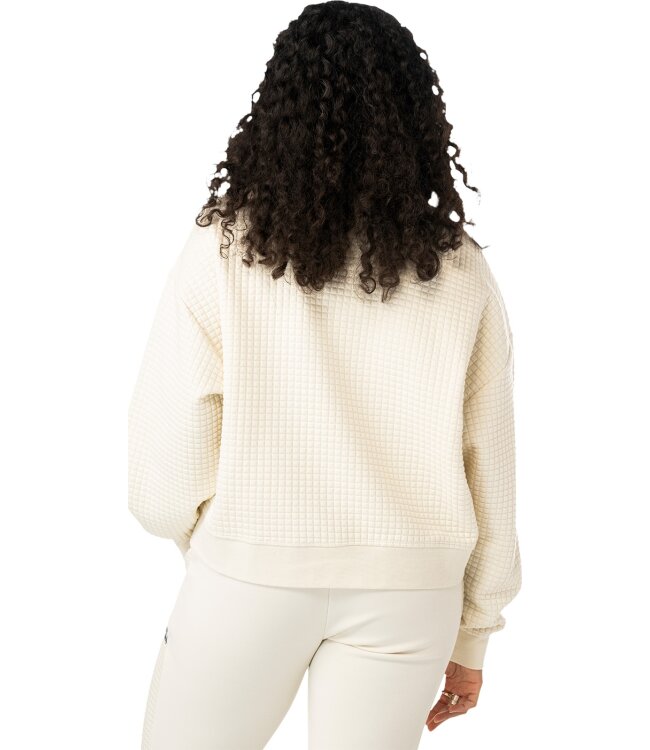 Bauer Damen Quilted 1/4 Zip - cremefarben - Sr.