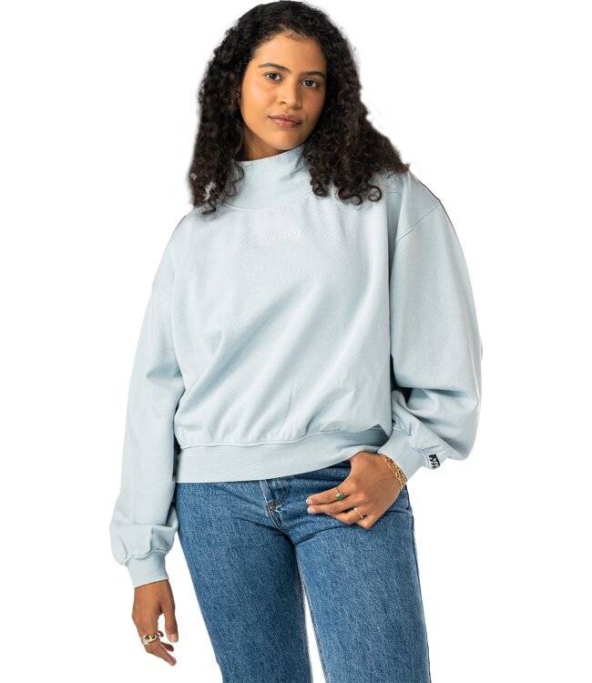 Bauer Damen French Terry Pullover - hellblau - Sr.