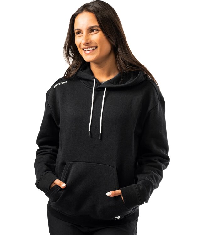 BAUER Damen Team Hoodie - schwarz - Sr.