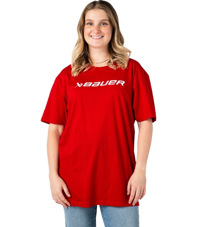 BAUER Everyday Tee - rot - Sr.