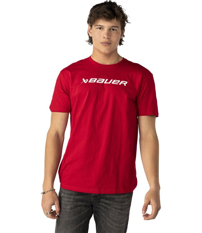 BAUER Everyday Tee - rot - Sr.