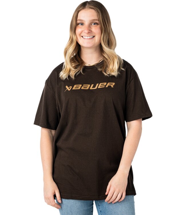 BAUER Everyday Tee - chocolate - Sr.