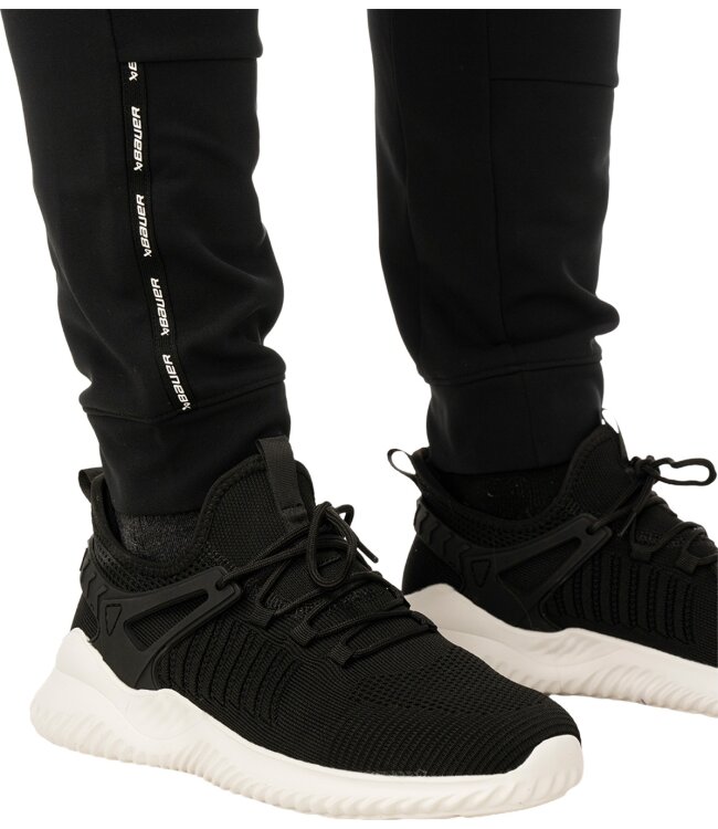 BAUER Fleece Jogger Team - schwarz - Sr.